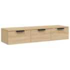 Vidaxl Wall Cabinet Sonoma Oak 102X30X20 Cm Engineered Wood