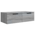 Vidaxl Wall Cabinet Grey Sonoma 68X30X20 Cm Engineered Wood