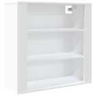 Vidaxl Wall Cabinet White 80X33X80 Cm Engineered Wood