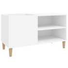 Vidaxl Record Cabinet White 84.5X38X48 Cm Engineered Wood