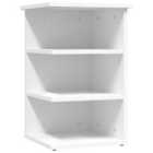 Vidaxl Side Cabinet White 35X35X55 Cm Engineered Wood