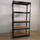 Garage Shelving 90Cm Wide & 180Cm High Heavy Duty 5 Tier Multipurpose Metal Racking Unit / Warehouse Shelving Storage