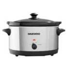 Daewoo 6.5L Slow Cooker Stainless Steel