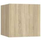 Vidaxl Wall Mounted Tv Cabinet Sonoma Oak 30.5X30X30 Cm