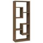 Vidaxl Wall Shelf Brown Oak 36X16X90 Cm Engineered Wood