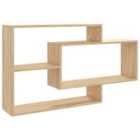 Vidaxl Wall Shelf Sonoma Oak 104X20X58.5 Cm Engineered Wood