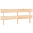 Vidaxl Bed Headboard 204X3X81 Cm Solid Wood Pine