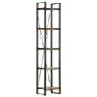 Vidaxl 5-tier Bookcase 40X30X180 Cm Solid Reclaimed Wood