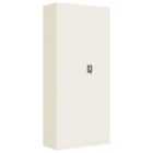 Vidaxl File Cabinet White 90X40X200 Cm Steel