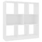 Vidaxl Book Cabinet White 97.5X29.5X100 Cm Engineered Wood