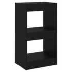 Vidaxl Book Cabinet/Room Divider Black 40X30X72 Cm