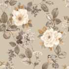 Bramble Wallpaper 10m x 53cm Beige