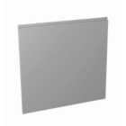 Wickes Madison Grey Gloss Handleless Appliance Door (C) - 600 x 584mm