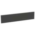 Wickes Madison Dark Grey Infill Panel - 600 x 131mm