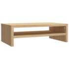 Vidaxl Monitor Stand Sonoma Oak 42X24X13 Cm Engineered Wood