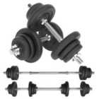 Body Revolution Cast Iron Dumbbell Set 15Kg