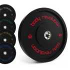 Body Revolution Olympic Bumper Plates Black 15 Kg Pair