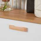 HOMCOM 12 Pair Slim Shoe Storage Cabinet W/ 3 Flip Drawer