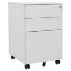 Vidaxl Mobile File Cabinet Light Grey 39X45X60 Cm Steel
