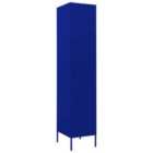 Vidaxl Locker Cabinet Navy Blue 35X46X180 Cm Steel