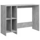 Vidaxl Notebook Desk Concrete Grey 102.5X35X75 Cm Engineered Wood