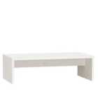 Vidaxl Monitor Stand White 50X27X15 Cm Solid Wood Pine