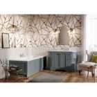 Harrogate Spa Grey Wood Bath End Panel 750mm