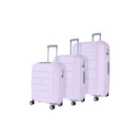 Tulum 3Pc Set Suitcases Lilac