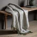 Crossland Grove Ivy Throw Olive 1300X1800Mm