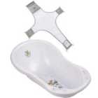 Keeeper Bambi Baby Bath 84Cm with Plug & Baby Bath Net