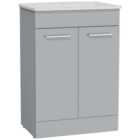 Holkham Light Grey Vanity Unit & Basin - 855 x 590mm