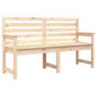 vidaXL Garden Bench 159.5x48x91.5 cm Solid Wood Pine