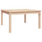 vidaXL Garden Table 82.5x82.5x45cm Solid Wood Pine