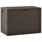 vidaXL Garden Storage Box Brown 78x44x55cm