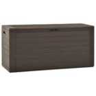 vidaXL Garden Storage Box Brown 116x44x55cm