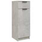 Vidaxl Bathroom Cabinet Concrete Grey 32X34X90 Cm Engineered Wood