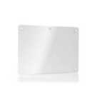 Electric Glass Panel Heater Wall Mounted 1000W Thermostat And Timer - White