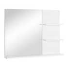 Kleankin Wall Mount Vanity Cabinet W/ 3 Shelves, White