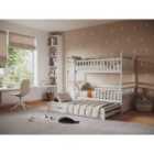 Flair Elvis Bunk Bed With Trundle And Drawers White