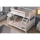 Flair Zoom Triple Bunk Bed - White