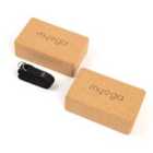 Pair Of Cork Blocks Strap Black