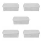 Wham Clip 13.01 30L Rectangular Box & Lid Clear/Clear/Clear