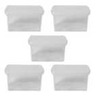 Wham Clip 8.02 21.5L Rectangular Box & Lid Clear/Clear/Clear