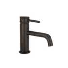 Scudo Core Collection Deck Mounted Matt Black Mono Basin Mixer Tap