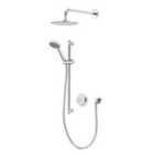 Aqualisa Quartz Classic Smart Digital Shower Concealed W/ Adjustable And Fixed Wall Head