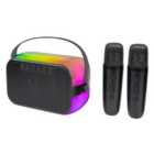 Easy Karaoke Karaoke Speaker with 2x Wireless Mics