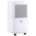 HOMCOM 10L/Day 2.2L Portable Dehumidifier With Wifi Smart App Control For Home Laundry