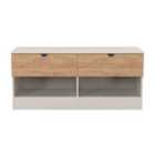 Ready Assembled Bora 2 Drawer Openshelf Bed Box
