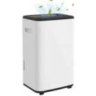 HOMCOM 20L/Day 6L Dehumidifier, Portable Quiet Air Dehumidifier For Laundry