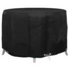 vidaXL Garden Furniture Cover 6 Eyelets 125x75 cm Round
